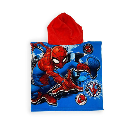 Πόντσο Θαλάσσης Quick Dry Marvel Spider-Man 17 50x100 Sky Blue