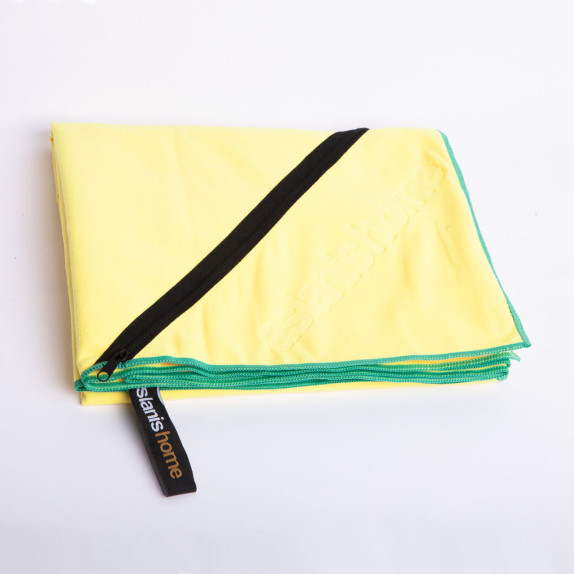 Πετσέτα Θαλάσσης Quick Dry Aslanis Home Κιτρινο Ανοιχτο...