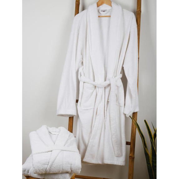 Μπουρνούζι Με Γιακά Anesis 100% Cotton Pennie 450gsm...