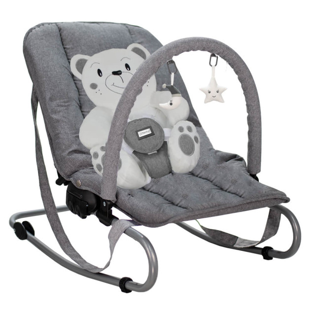 Ρηλάξ Bebe Stars Dream Plus Grey 313-186