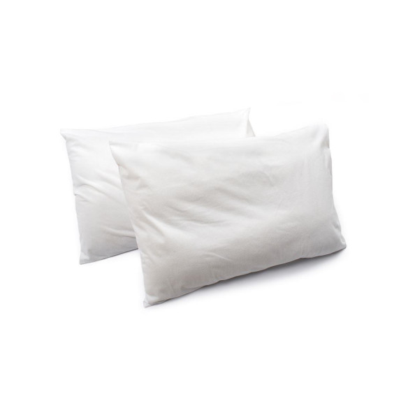 Αδιάβροχα Καλύμματα Μαξιλαριών Dimcol Ζεύγος 50x70 White