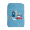 Βρεφική Κουβέρτα Αγκαλιάς Nef-Nef Traffic Aqua 75x100