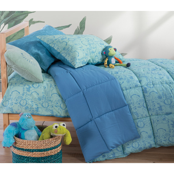 Παιδικό Πάπλωμα Μονό Nef-Nef Jungle Combo Green 160x220