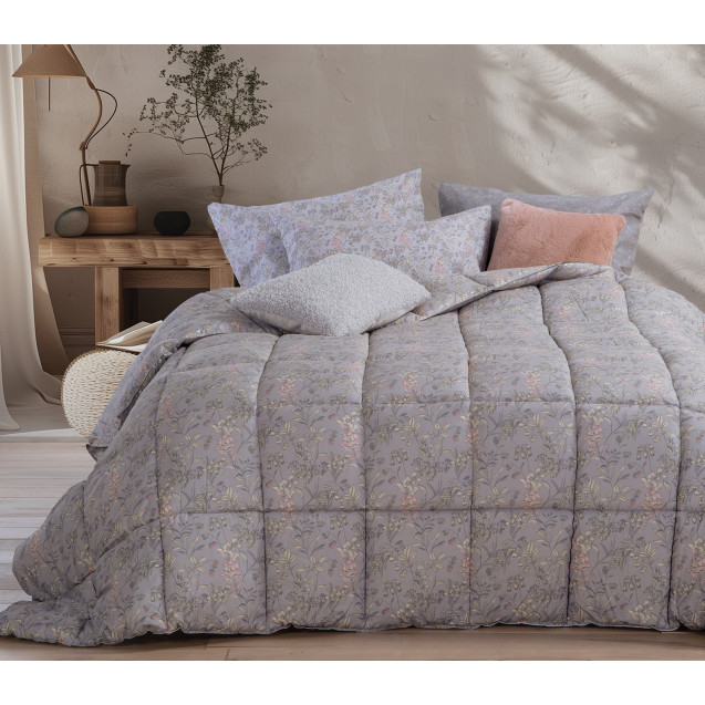 Πάπλωμα Υπέρδιπλο Nef-Nef Odete Grey 240x220