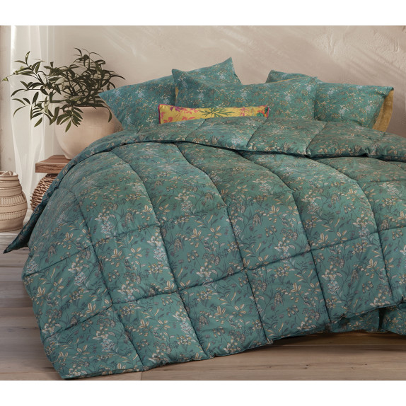 Πάπλωμα Υπέρδιπλο Nef-Nef Odete Green 240x220