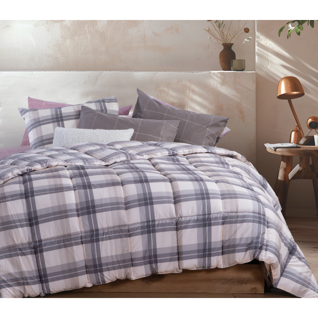 Πάπλωμα Υπέρδιπλο Nef-Nef Charlie Grey 240x220