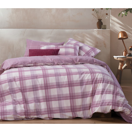 Σετ Παπλωματοθήκη Φανελένια Υπέρδιπλη 3 Τεμαχίων Nef-Nef Charlie Rose 240x230