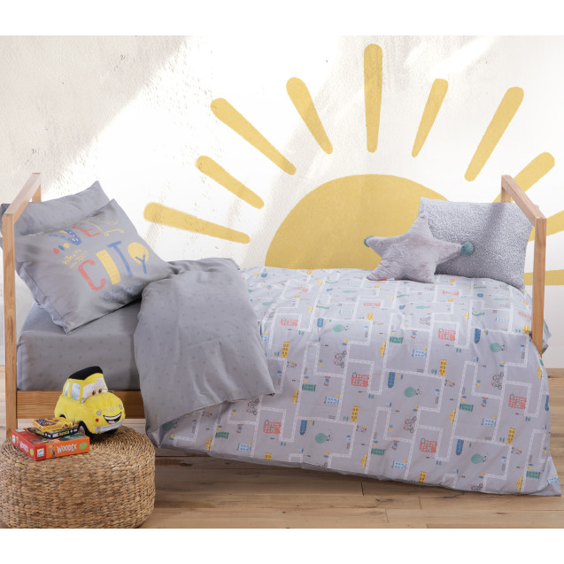 Σετ Παιδικά Σεντόνια Μονά 3 Τεμαχίων Nef-Nef...