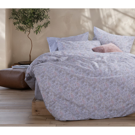 Σετ Σεντόνια Υπέρδιπλα 4 Τεμαχίων Nef-Nef Odete Grey 240x270