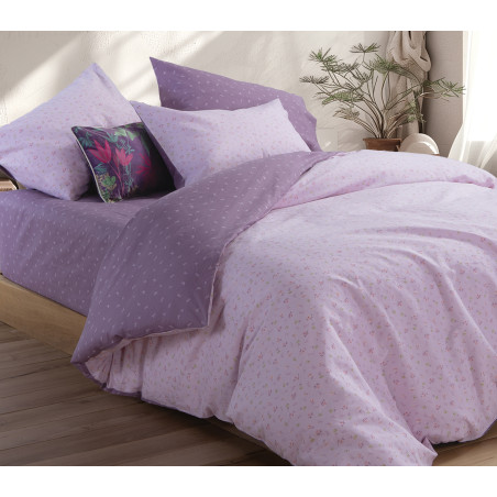 Σετ Παπλωματοθήκη Υπέρδιπλη 3 Τεμαχίων Nef-Nef Lorelay Lilac 240x230