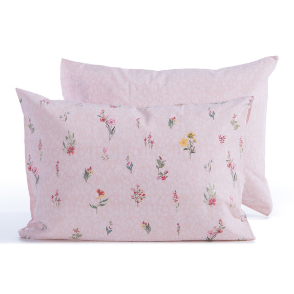 Μαξιλαροθήκη Nef-Nef Plant Pink 52x72