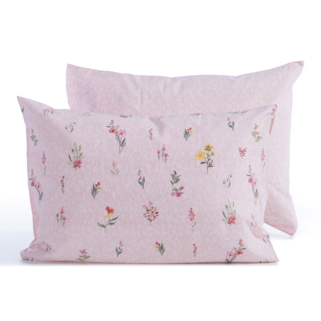 Μαξιλαροθήκη Nef-Nef Plant Pink 52x72