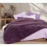 Κουβερτοπάπλωμα Υπέρδιπλο με Γούνα Sherpa Nef-Nef District Mauve 220x240