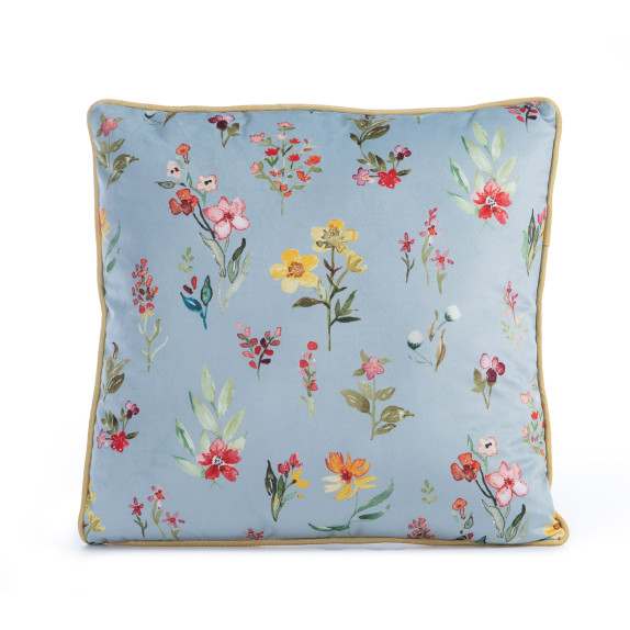 Διακοσμητικό Μαξιλάρι Nef-Nef Awesome Garden Aqua 45x45