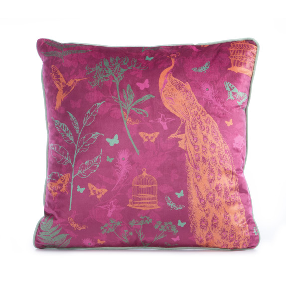 Διακοσμητικό Μαξιλάρι Nef-Nef Birds Of Paradise Fuchsia...