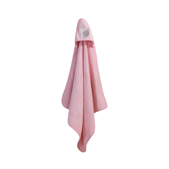 Βρεφική Κάπα Nef-Nef Cute Snail Light Lilac 75x75