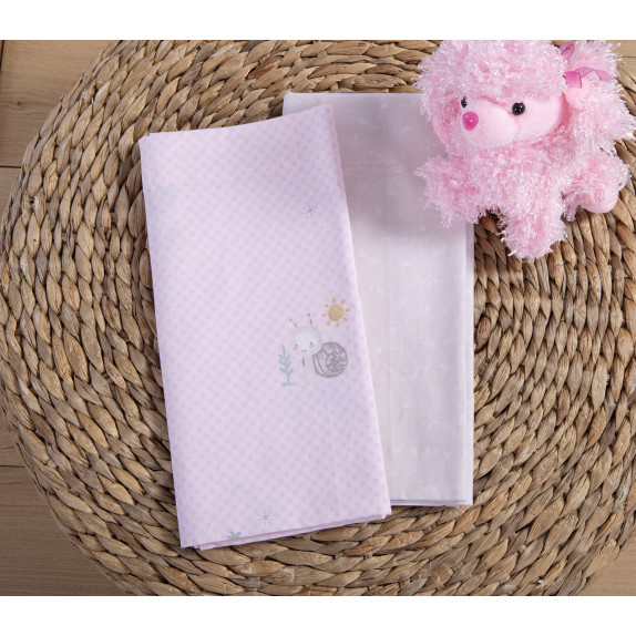 Σετ Σεντόνια Λίκνου 2 Τεμαχίων Nef-Nef Cute Snail 2τμχ...