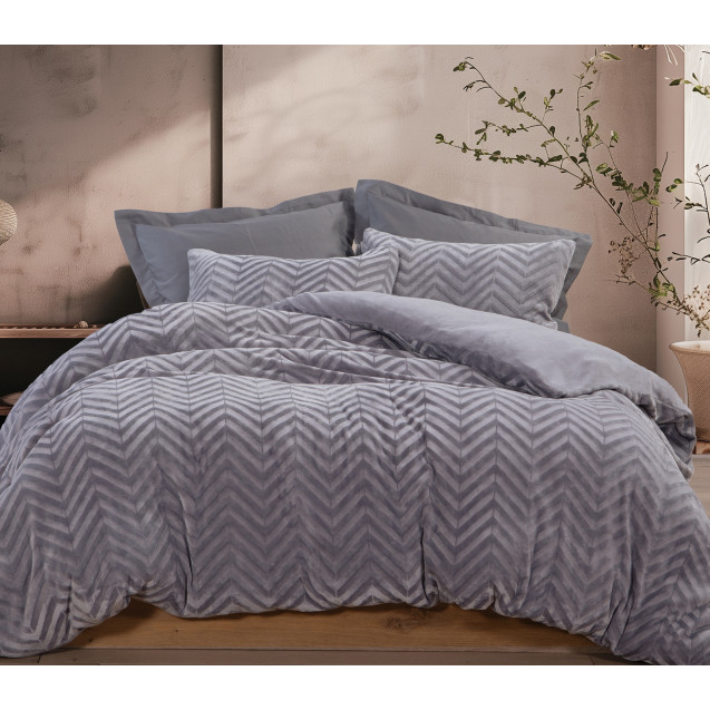 Σετ Παπλωματοθήκη Μονή 2 Τεμαχίων Nef-Nef...