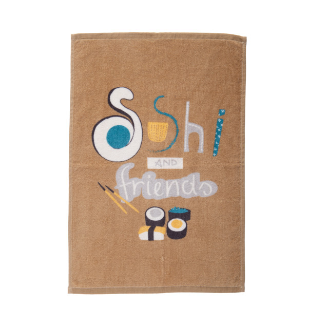 Ποτηρόπανο Βελουτέ Nef-Nef Sushi Beige 40x60