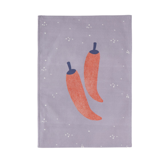 Ποτηρόπανο Βελουτέ Nef-Nef Peppers Grey 40x60