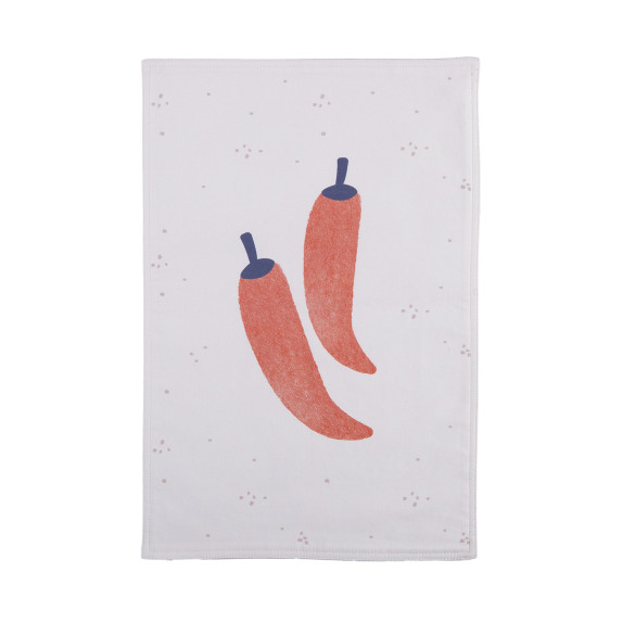 Ποτηρόπανο Βελουτέ Nef-Nef Peppers Ecru 40x60