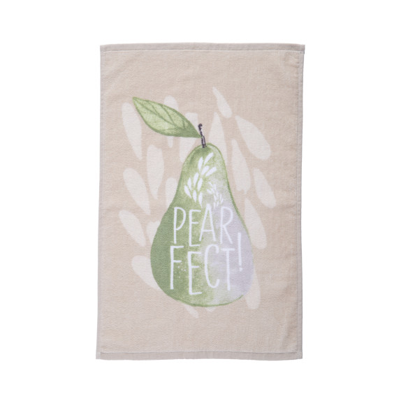 Ποτηρόπανο Βελουτέ Nef-Nef Pearfect Beige 40x60