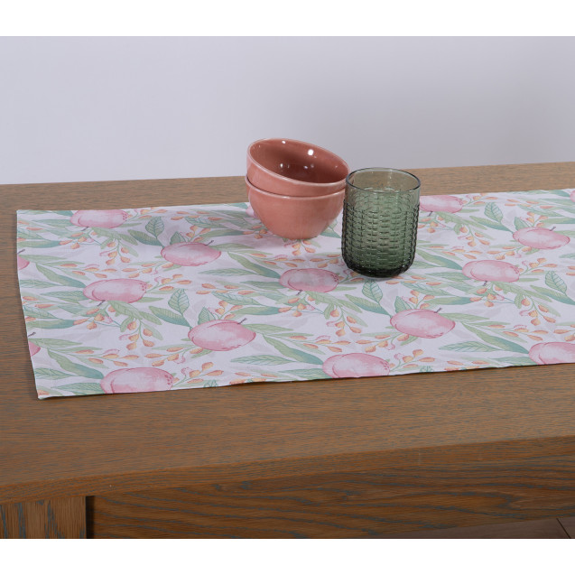 Τραπεζομάντηλο Nef-Nef Apples Ecru 140x240