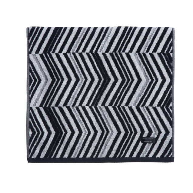 Πετσέτα Σώματος Nef-Nef Armin Grey/Black 70x140