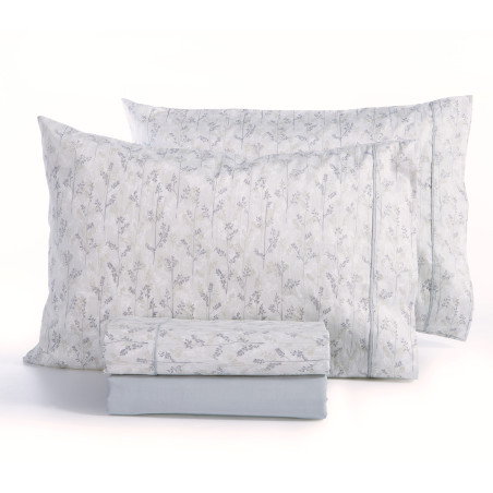 Σετ Σεντόνια King Size 4 Τεμαχίων Nef-Nef Darwood L.Grey 270x280