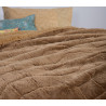 Κουβερτοπάπλωμα Μονό με Γούνα Sherpa Nef-Nef District Curry 160x220