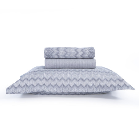 Σετ Σεντόνια Υπέρδιπλα 4 Τεμαχίων Nef-Nef Energy Grey 240x270