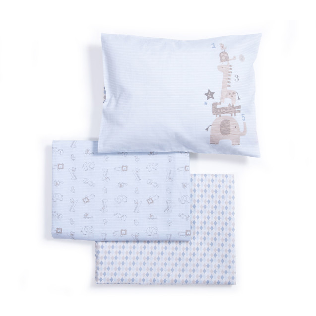 Σετ Σεντόνια Κούνιας 3 Τεμαχίων Nef-Nef...