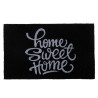 Ταπέτο Εισόδου Nef-Nef Home Sweet Home Black 45x75
