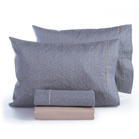 Σετ Σεντόνια Υπέρδιπλα 4 Τεμαχίων Nef-Nef Krampus Denim 240x270