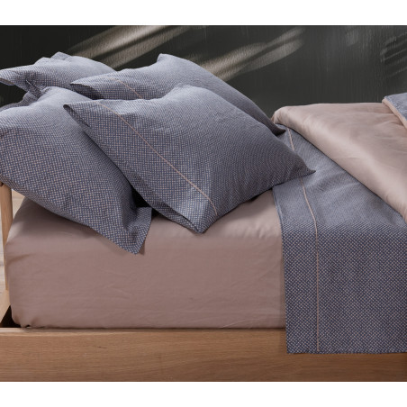 Σετ Σεντόνια Υπέρδιπλα 4 Τεμαχίων Nef-Nef Krampus Denim 240x270