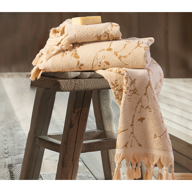 Πετσέτα Προσώπου Nef-Nef Livery Curry 50x90