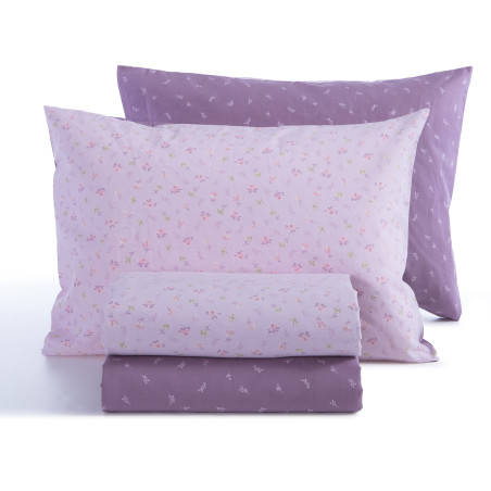 Σετ Παπλωματοθήκη Υπέρδιπλη 3 Τεμαχίων Nef-Nef Lorelay Lilac 240x230