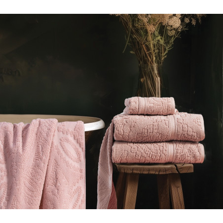 Πετσέτα Χεριών Nef-Nef Louiza Pink 30x50