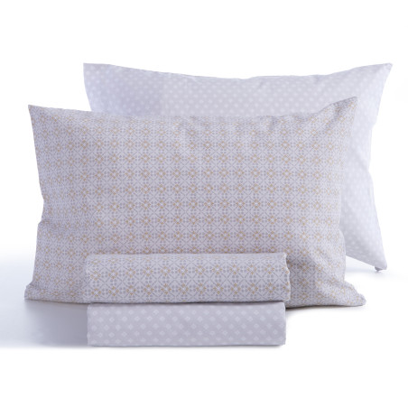 Σετ Σεντόνια Διπλά 4 Τεμαχίων Nef-Nef Module Grey 200x270