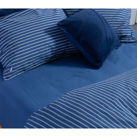 Σετ Σεντόνια Διπλά 4 Τεμαχίων Nef-Nef Nau Coast True Navy 200x270