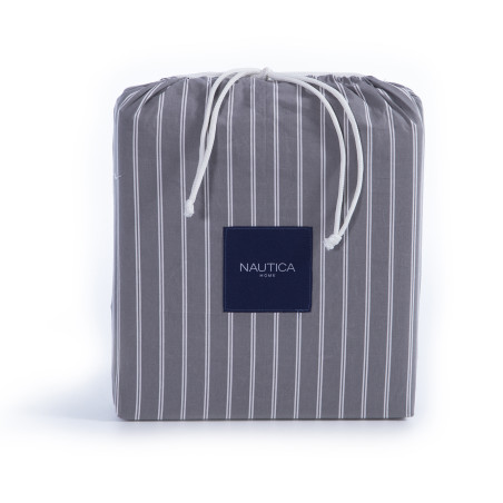 Σετ Σεντόνια Υπέρδιπλα 4 Τεμαχίων Nef-Nef Nau Coast Grey 240x270