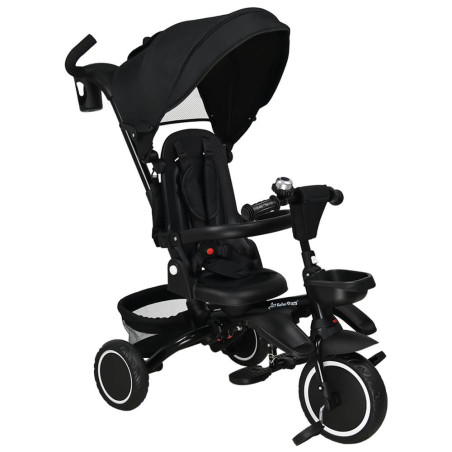 Ποδηλατάκι τρίκυκλο 360° Bebe Stars Racer 3in1 Black 820-188