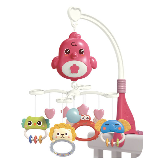 Μουσικό κρεβατιού με προβολέα Bebe Stars Bird 860-110