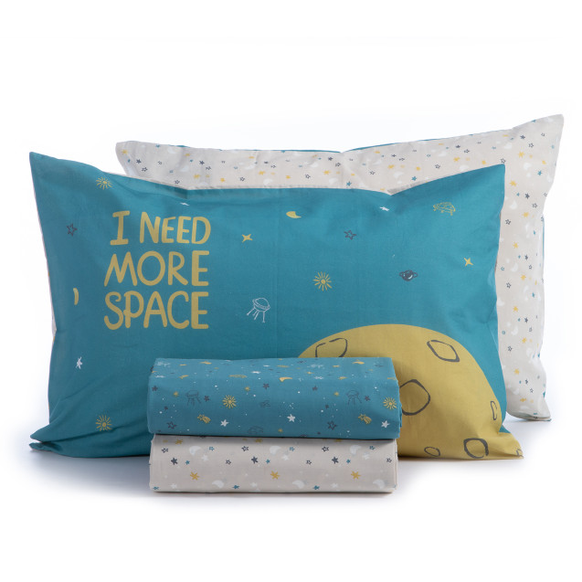 Σετ Παιδικά Σεντόνια Μονά 3 Τεμαχίων Nef-Nef...