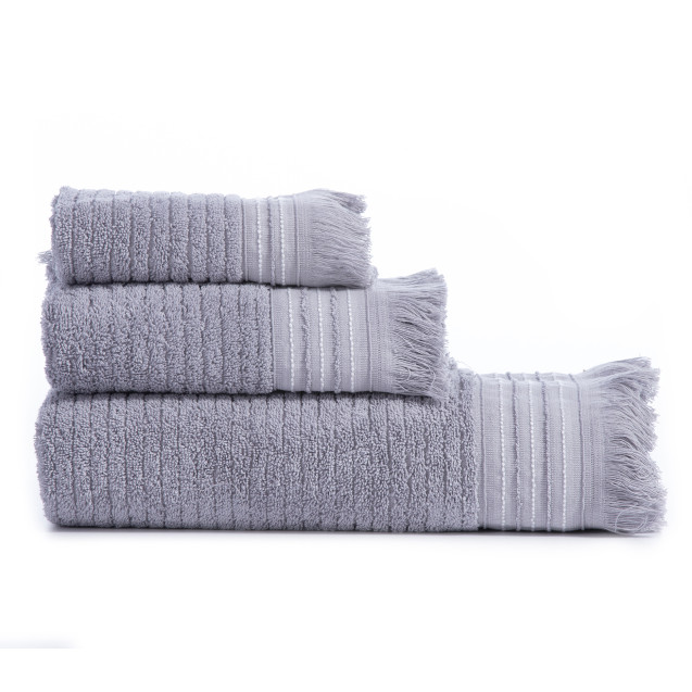 Πετσέτα Χεριών Nef-Nef Satti Grey 30x50