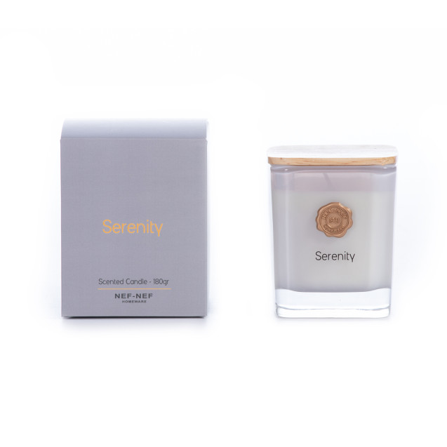 Αρωματικό Κερί Nef-Nef Serenity Grey 180gr