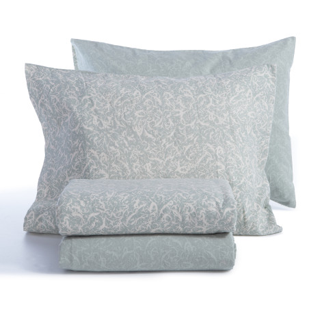 Σετ Σεντόνια Υπέρδιπλα 4 Τεμαχίων Nef-Nef Sorial Mint 240x260