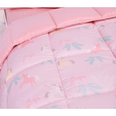 Παιδικό Πάπλωμα Μονό Nef-Nef Unicorn Forever Pink 160x220