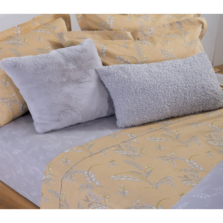 Σετ Σεντόνια Υπέρδιπλα 4 Τεμαχίων Nef-Nef Verden Honey 240x270