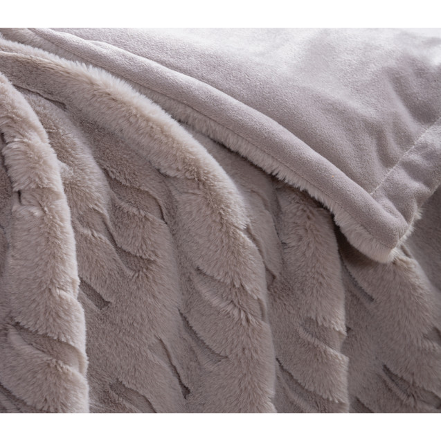 Ριχτάρι Πολυθρόνας Nef-Nef Vivo Greige 130x180